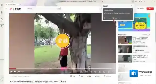 夸克浏览器小窗口