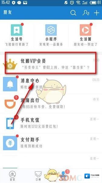支付宝优酷会员