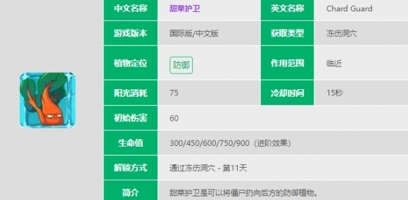 植物大战僵尸2叶子