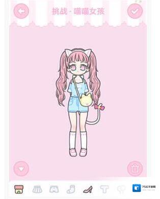 《装扮少女》喵喵女孩通关攻略