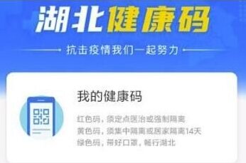 湖北健康码转码申请介绍