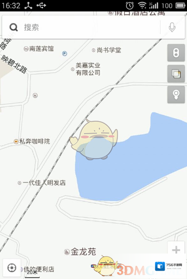 百度导航点击