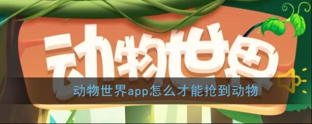 《动物世界》抢动物技巧