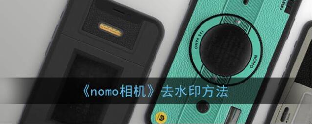 《nomo相机》去水印方法