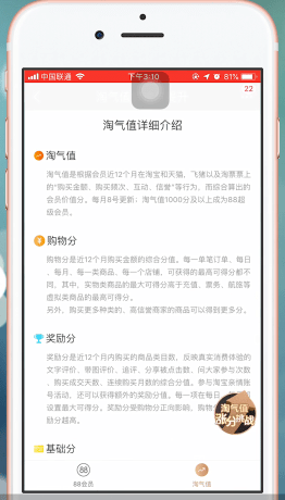 淘宝网分则