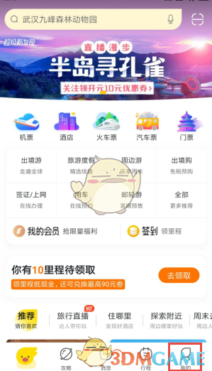 飞猪旅行出行