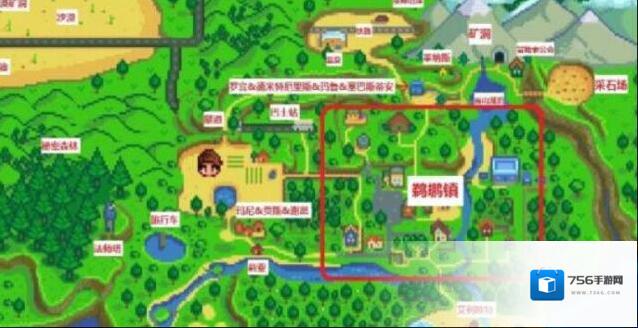 星露谷物语位置
