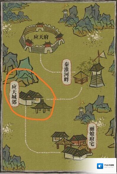 江南百景图地图