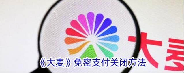 大麦免密支付