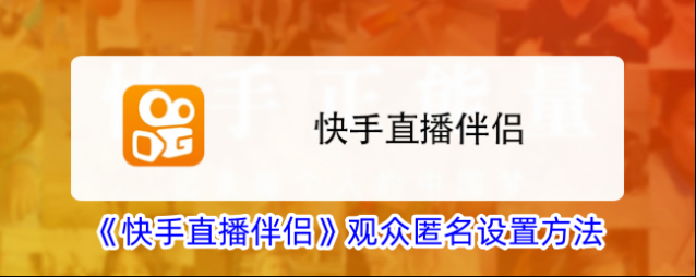 快手直播伴侣匿名